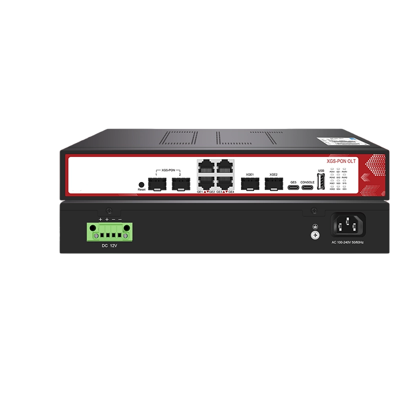 2*Port XGSPON OLT Fiber Connection